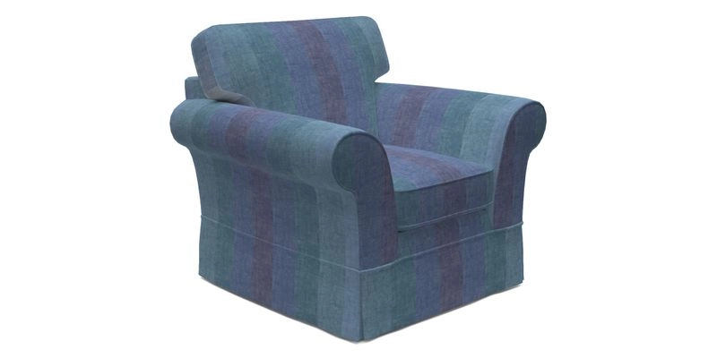 Lanhydrock Chair in Two Tone Plain Biscuit