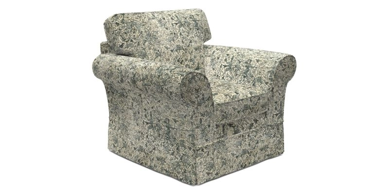 Lanhydrock Chair in Two Tone Plain Biscuit