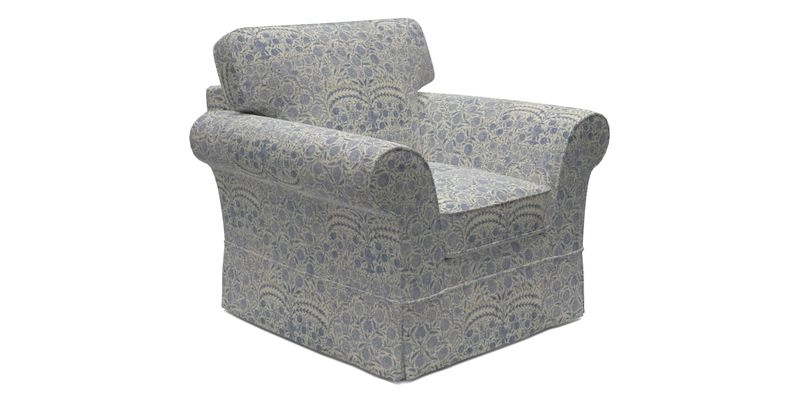 Lanhydrock Chair in Two Tone Plain Biscuit
