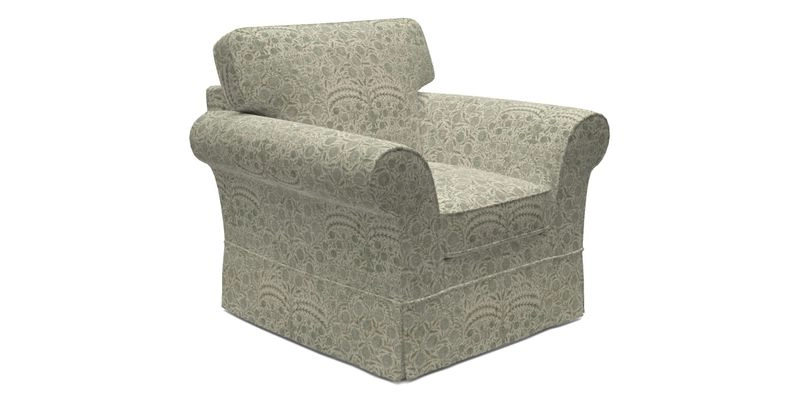 Lanhydrock Chair in Two Tone Plain Biscuit