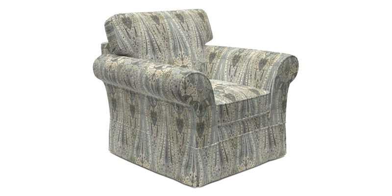 Lanhydrock Chair in Two Tone Plain Biscuit