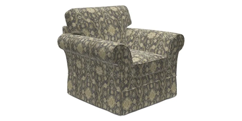 Lanhydrock Chair in Two Tone Plain Biscuit