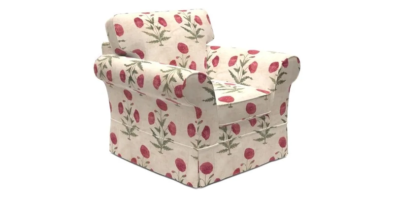 Lanhydrock Chair in Two Tone Plain Biscuit