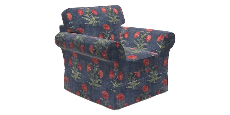 Lanhydrock Chair in Two Tone Plain Biscuit