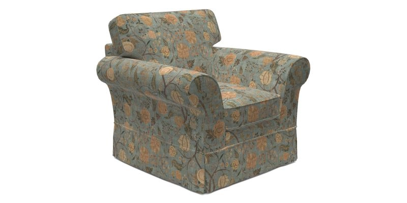 Lanhydrock Chair in Two Tone Plain Biscuit