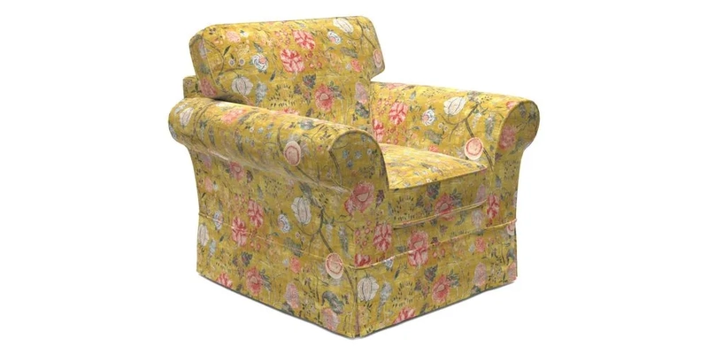 Lanhydrock Chair in Two Tone Plain Biscuit