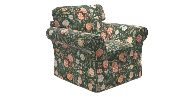 Lanhydrock Chair in Two Tone Plain Biscuit