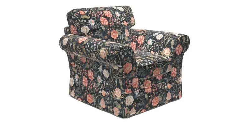 Lanhydrock Chair in Two Tone Plain Biscuit