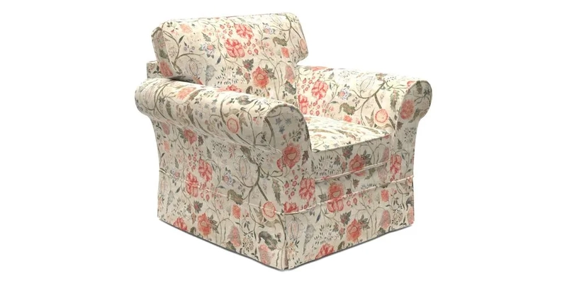 Lanhydrock Chair in Two Tone Plain Biscuit