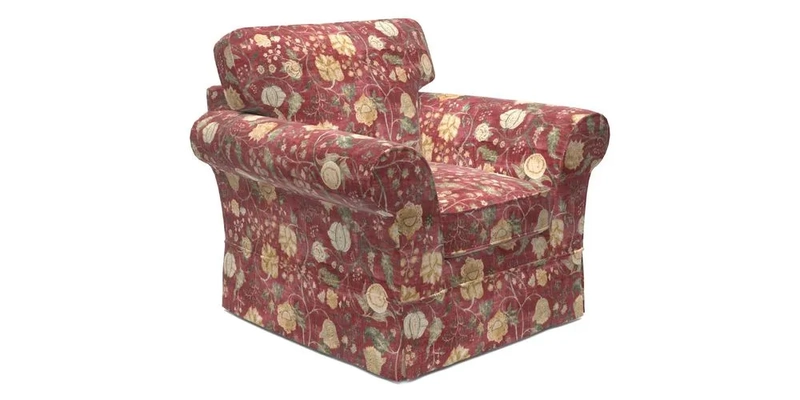 Lanhydrock Chair in Two Tone Plain Biscuit