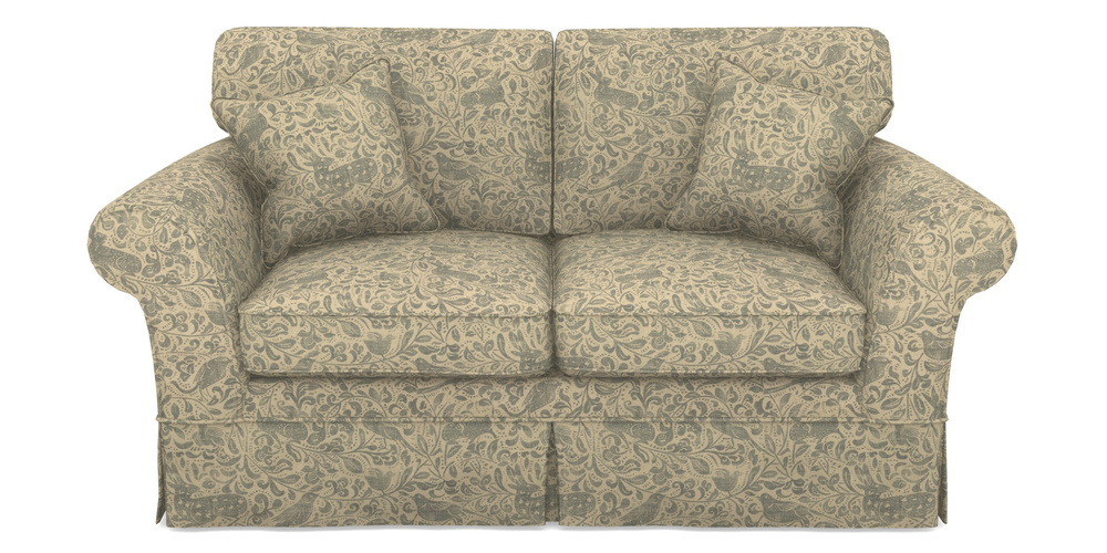 Product photograph of Lanhydrock 2 5 Seater Sofa In V A Drawn From Nature - Bird And Rabbit - Duck Egg from Sofas and Stuff Limited