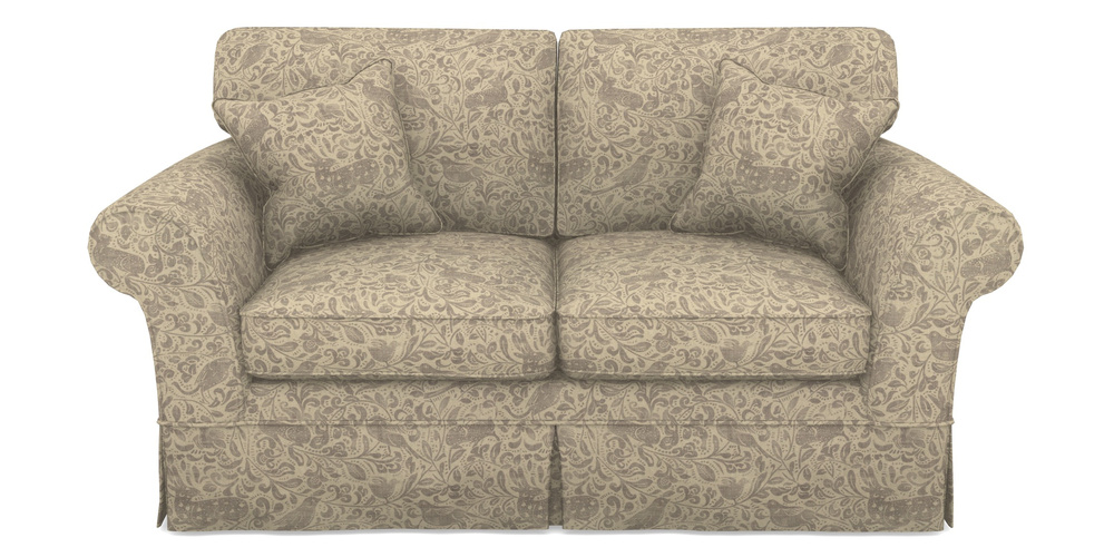 Product photograph of Lanhydrock 2 5 Seater Sofa In V A Drawn From Nature - Bird And Rabbit - Grey from Sofas and Stuff Limited