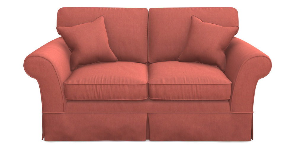 Product photograph of Lanhydrock 2 5 Seater Sofa In Clever Tough And Eco Velvet - Damson from Sofas and Stuff Limited