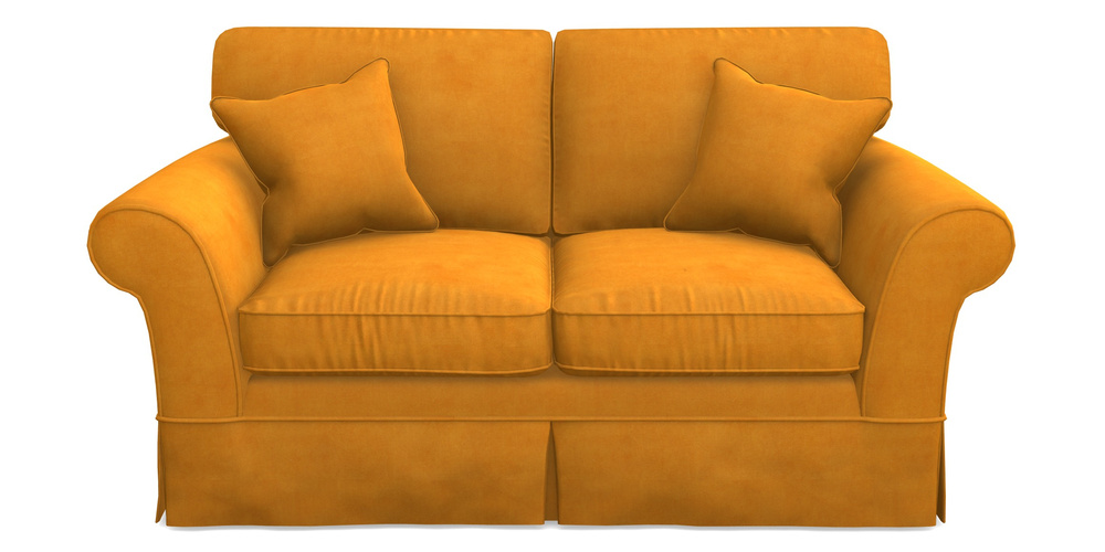 Product photograph of Lanhydrock 2 5 Seater Sofa In Clever Tough And Eco Velvet - Spice from Sofas and Stuff Limited