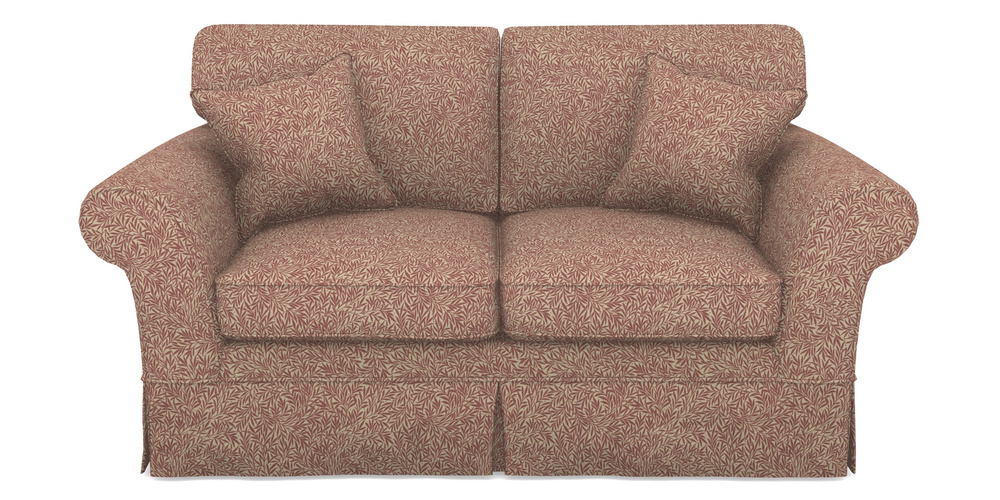 Product photograph of Lanhydrock 2 5 Seater Sofa In V A Drawn From Nature Collection - Willow - Red from Sofas and Stuff Limited