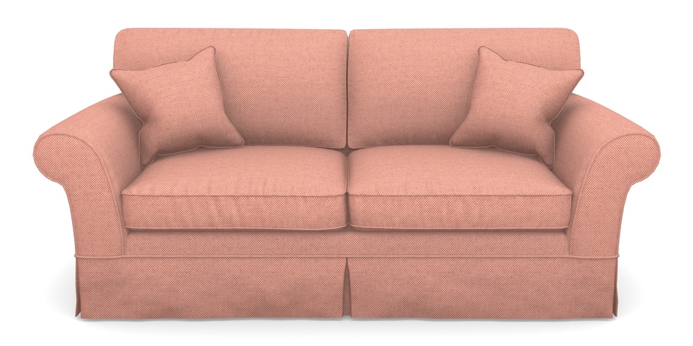 Product photograph of Lanhydrock 3 Seater Sofa In Basket Weave - Peony from Sofas and Stuff Limited