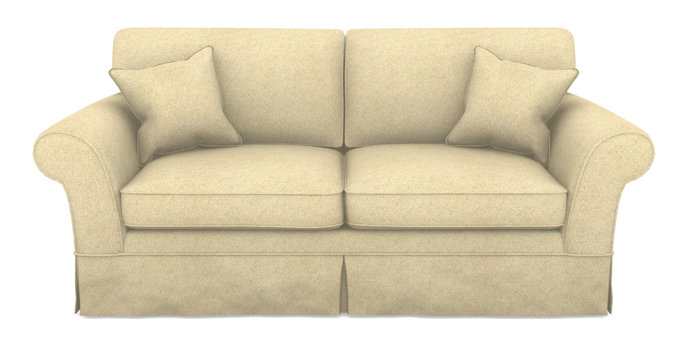 Product photograph of Lanhydrock 3 Seater Sofa In Cloth 22 Weaves - Grand Teton - Chalk from Sofas and Stuff Limited