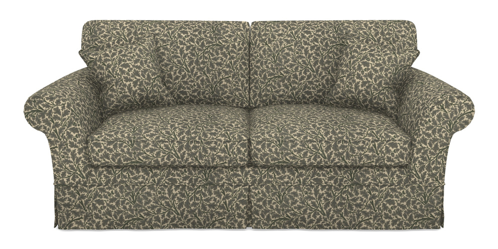 Product photograph of Lanhydrock 3 Seater Sofa In V A Drawn From Nature Collection - Oak Tree - Dark Green from Sofas and Stuff Limited