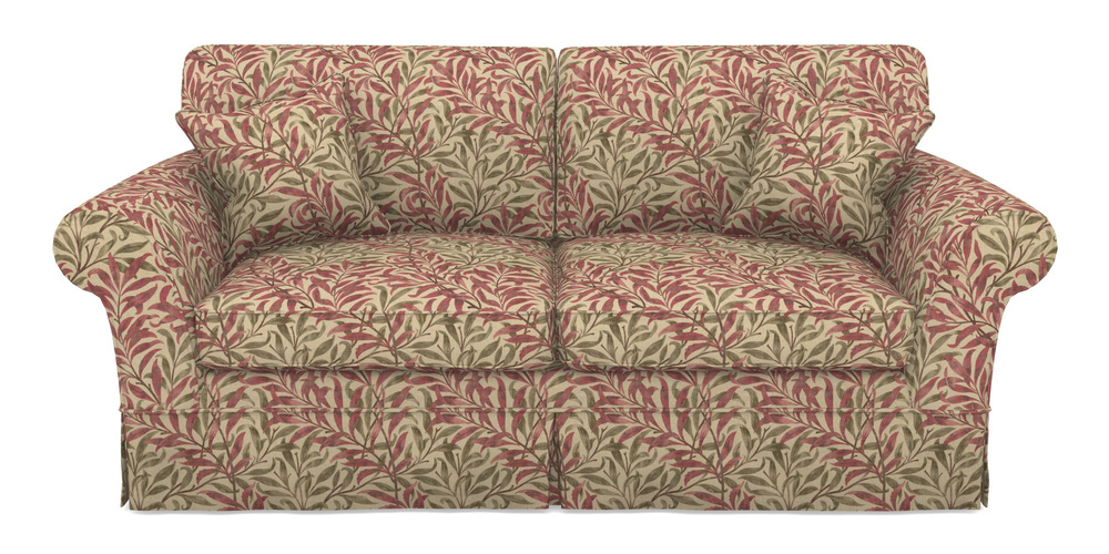 Product photograph of Lanhydrock 3 Seater Sofa In V A Drawn From Nature - Willow Bough Large - Red from Sofas and Stuff Limited