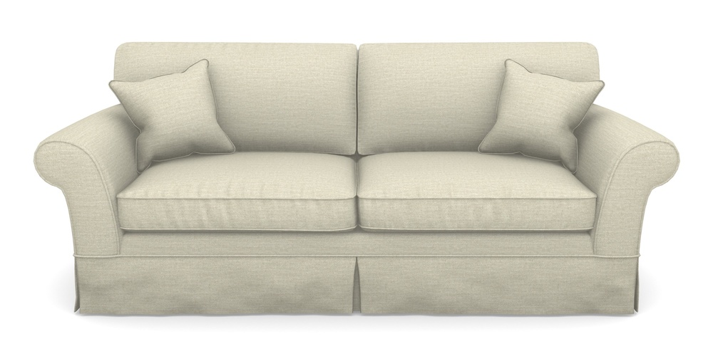 Product photograph of Lanhydrock 4 Seater Sofa In Antwerp Linen - Natural from Sofas and Stuff Limited