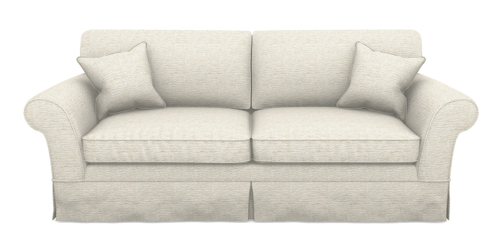 Product photograph of Lanhydrock 4 Seater Sofa In Aqua Clean Oban - Pearl from Sofas and Stuff Limited
