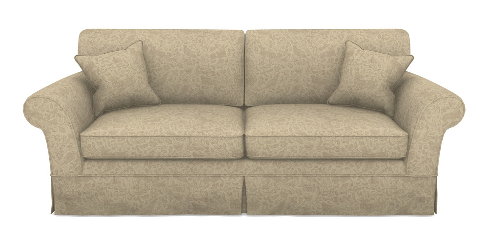 Product photograph of Lanhydrock 4 Seater Sofa In V A Drawn From Nature - Bird And Rabbit - Natural from Sofas and Stuff Limited
