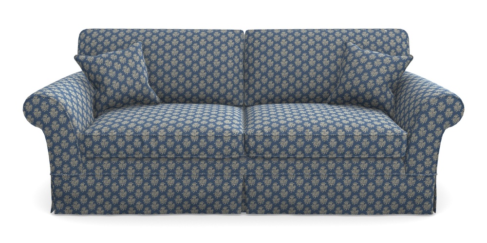 Product photograph of Lanhydrock 4 Seater Sofa In Cloth 21 - Coral 1 - Bilberry from Sofas and Stuff Limited