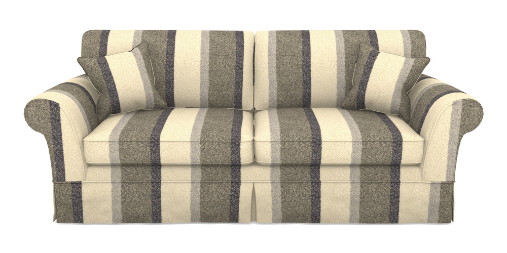 Product photograph of Lanhydrock 4 Seater Sofa In Cloth 22 Weaves - Cedar Breaks - Chalk from Sofas and Stuff Limited