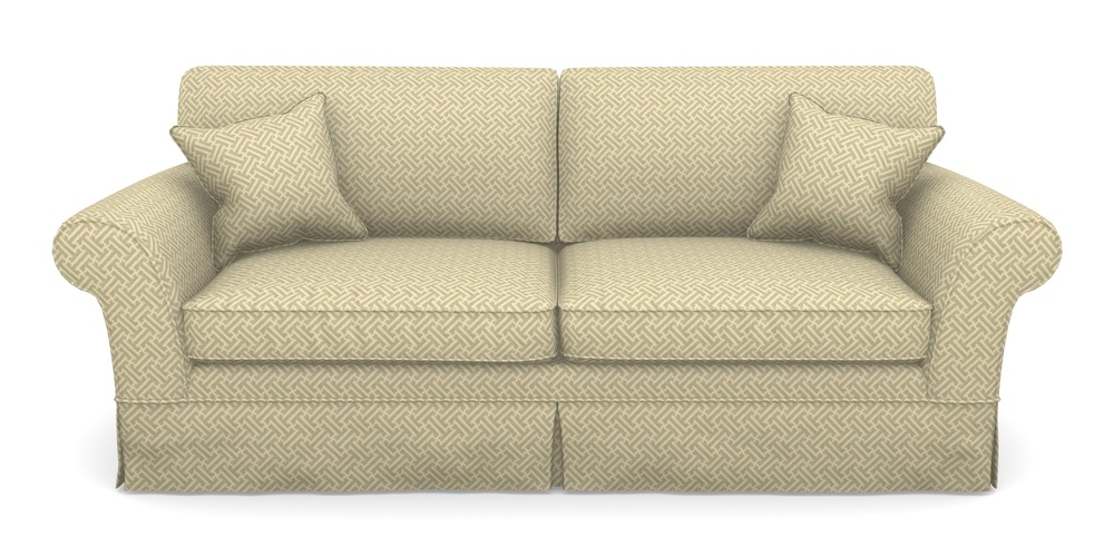 Product photograph of Lanhydrock 4 Seater Sofa In Cloth 18 - Key - Fennel from Sofas and Stuff Limited