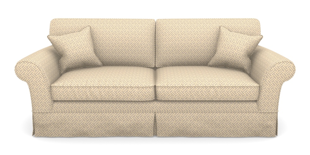 Product photograph of Lanhydrock 4 Seater Sofa In Cloth 18 - Key - Lavender from Sofas and Stuff Limited