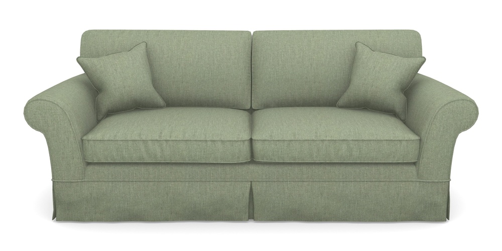 Product photograph of Lanhydrock 4 Seater Sofa In Clever Cotton Mix - Forest from Sofas and Stuff Limited
