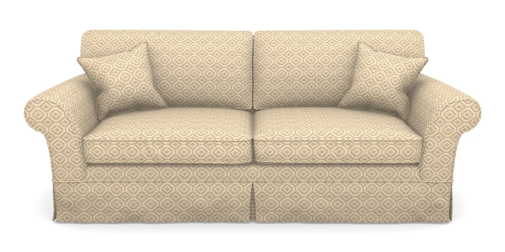 Product photograph of Lanhydrock 4 Seater Sofa In Cloth 18 - Tile - Lavender from Sofas and Stuff Limited