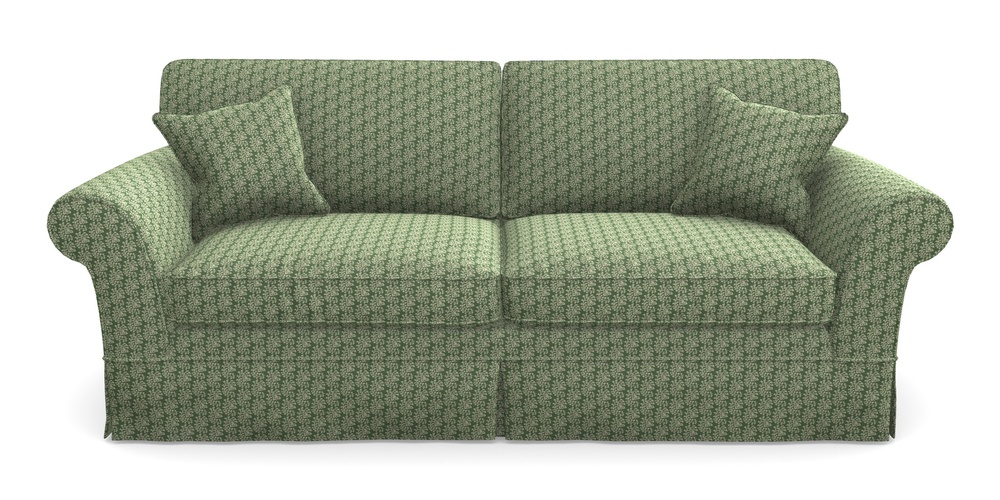 Product photograph of Lanhydrock 4 Seater Sofa In Cloth 21 - Spring Twig - Forest from Sofas and Stuff Limited