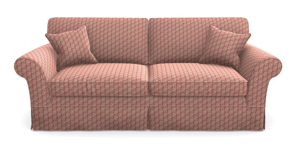 Product photograph of Lanhydrock 4 Seater Sofa In Cloth 21 - Spring Twig - Ginger Snap from Sofas and Stuff Limited