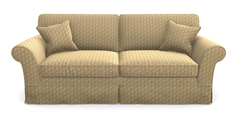 Product photograph of Lanhydrock 4 Seater Sofa In Cloth 21 - Spring Twig - Quince from Sofas and Stuff Limited