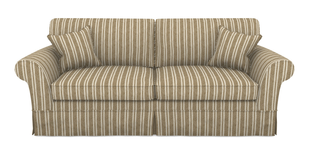 Product photograph of Lanhydrock 4 Seater Sofa In Cloth 22 - Barcode - Fallen Leaf from Sofas and Stuff Limited