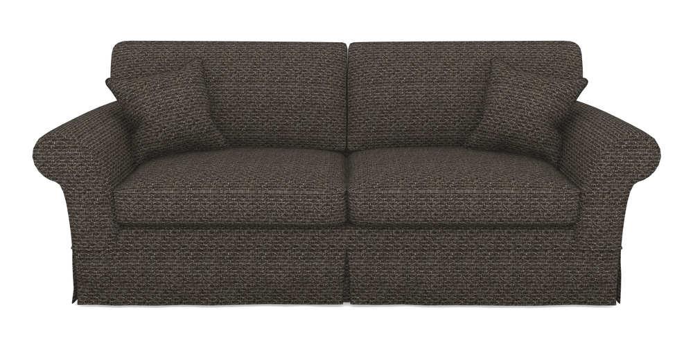 Product photograph of Lanhydrock 4 Seater Sofa In Cloth 20 - Design 3 - Chestnut Weave from Sofas and Stuff Limited