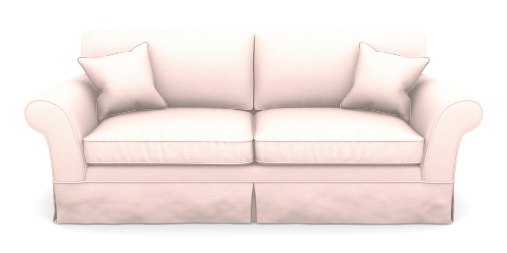 Product photograph of Lanhydrock 4 Seater Sofa In Eco Washable Cotton - Sugar from Sofas and Stuff Limited