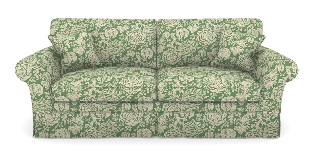 Product photograph of Lanhydrock 4 Seater Sofa In V A Brompton Collection - Flowering Kale - Basil from Sofas and Stuff Limited