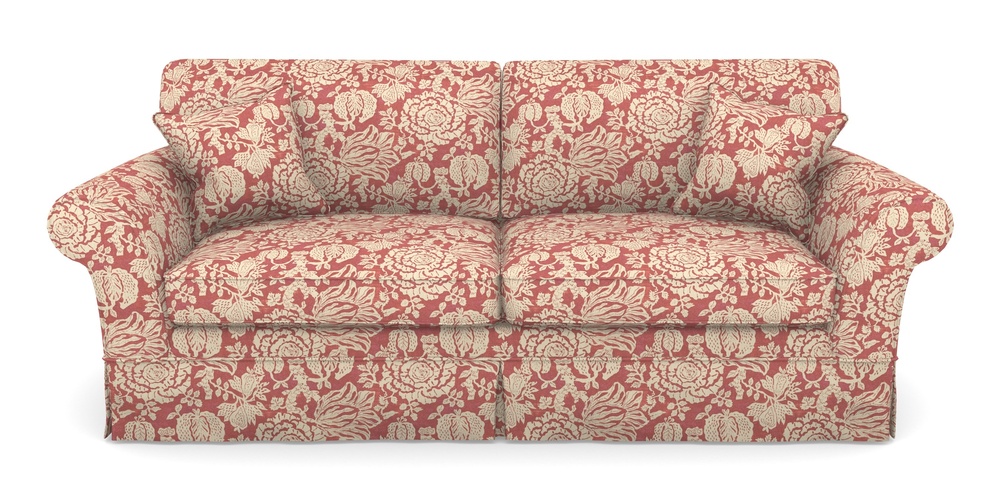 Product photograph of Lanhydrock 4 Seater Sofa In V A Brompton Collection - Flowering Kale - Chilli from Sofas and Stuff Limited