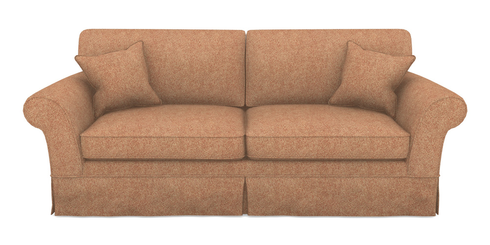 Product photograph of Lanhydrock 4 Seater Sofa In Cloth 22 Weaves - Grand Teton - Amber from Sofas and Stuff Limited