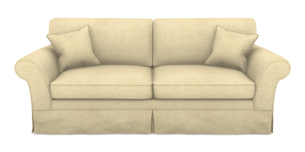 Product photograph of Lanhydrock 4 Seater Sofa In Cloth 22 Weaves - Grand Teton - Chalk from Sofas and Stuff Limited