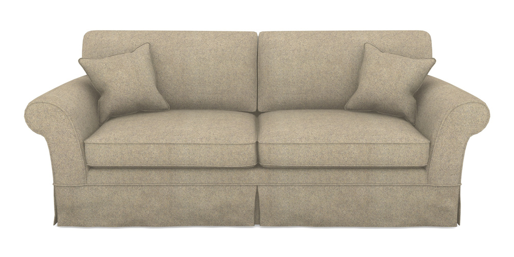 Product photograph of Lanhydrock 4 Seater Sofa In Cloth 22 Weaves - Grand Teton - Quartz from Sofas and Stuff Limited