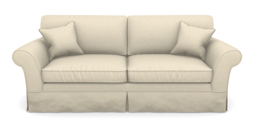 Product photograph of Lanhydrock 4 Seater Sofa In House Linen 2 - Natural from Sofas and Stuff Limited
