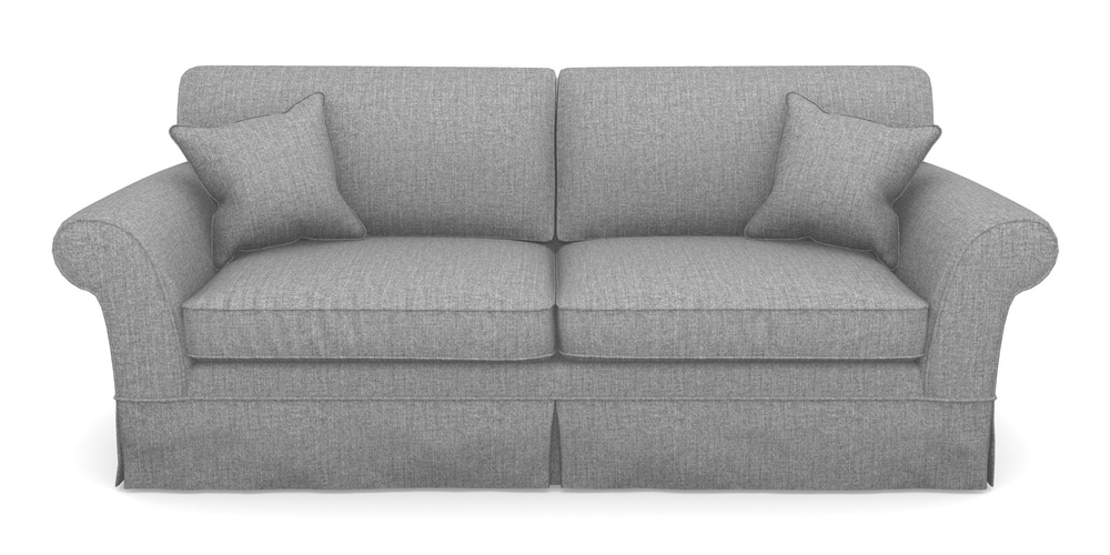 Product photograph of Lanhydrock 4 Seater Sofa In House Plain - Nickel from Sofas and Stuff Limited