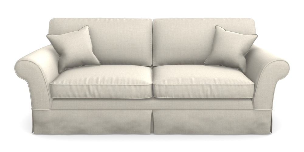 Product photograph of Lanhydrock 4 Seater Sofa In House Plain - Putty from Sofas and Stuff Limited