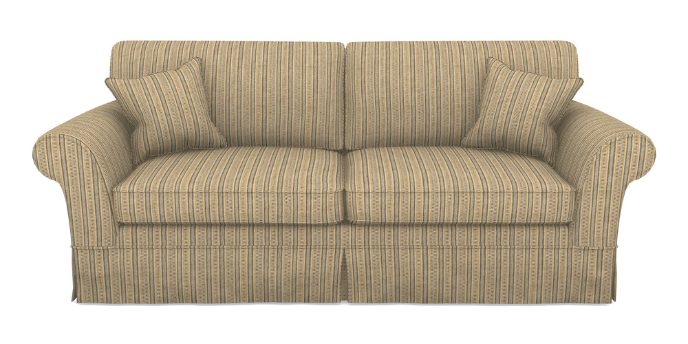 Product photograph of Lanhydrock 4 Seater Sofa In Cloth 22 Weaves - North Cascades - Amber from Sofas and Stuff Limited