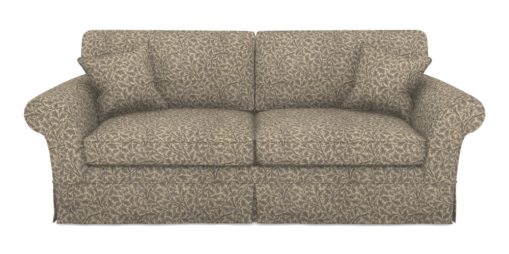 Product photograph of Lanhydrock 4 Seater Sofa In V A Drawn From Nature Collection - Oak Tree - Grey from Sofas and Stuff Limited