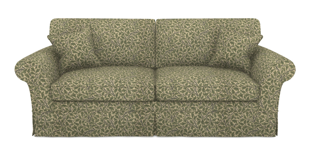 Product photograph of Lanhydrock 4 Seater Sofa In V A Drawn From Nature Collection - Oak Tree - Light Green from Sofas and Stuff Limited