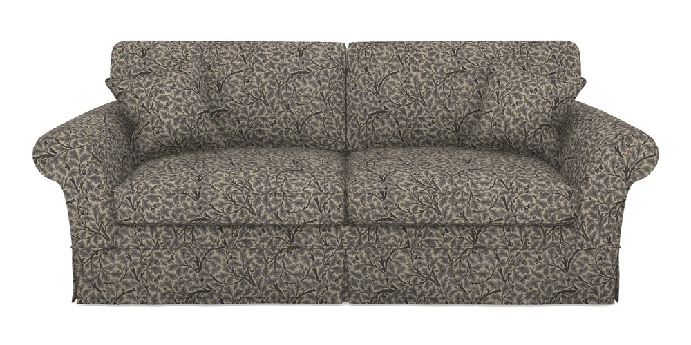 Product photograph of Lanhydrock 4 Seater Sofa In V A Drawn From Nature Collection - Oak Tree - Navy from Sofas and Stuff Limited